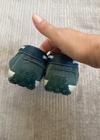 Erkek Çocuk yeşil hakiLoafer Ayakkabı - Görsel 4