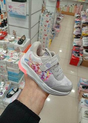 ışıklı Kız Çocuk Bağcıksız Tie-Dye Spor Ayakkabı - Görsel 2