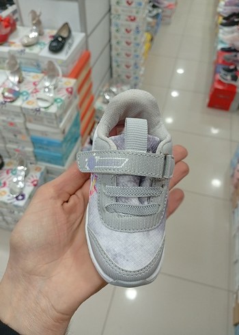 ışıklı Kız Çocuk Çok Renkli Bağcıksız Spor Ayakkabı - Görsel 3