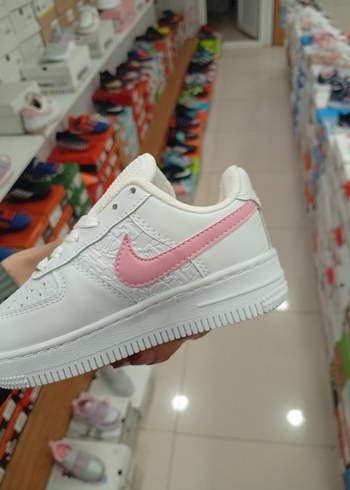 Kız Çocuk Beyaz Pembe  Spor Ayakkabı - Görsel 2