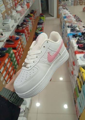 Kız Çocuk Beyaz Pembe Spor Ayakkabı - Görsel 4