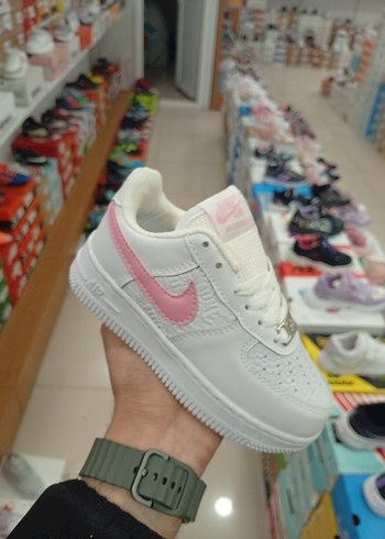 Kız Çocuk Beyaz Pembe Spor Ayakkabı - Görsel 5