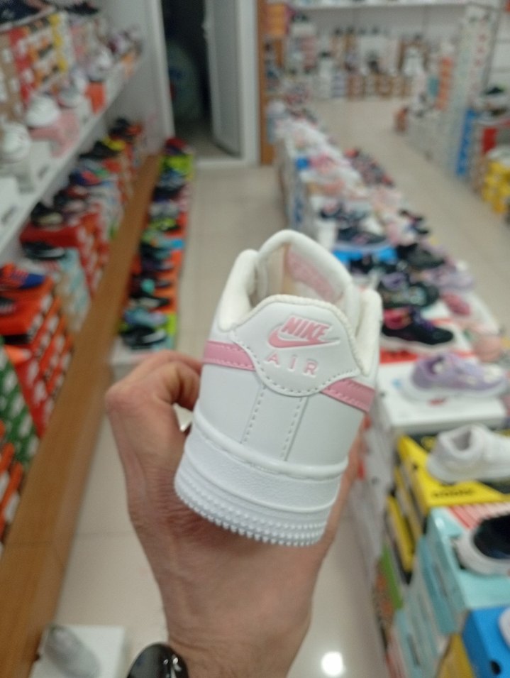 Kız Çocuk Beyaz Pembe Spor Ayakkabı - Görsel 3