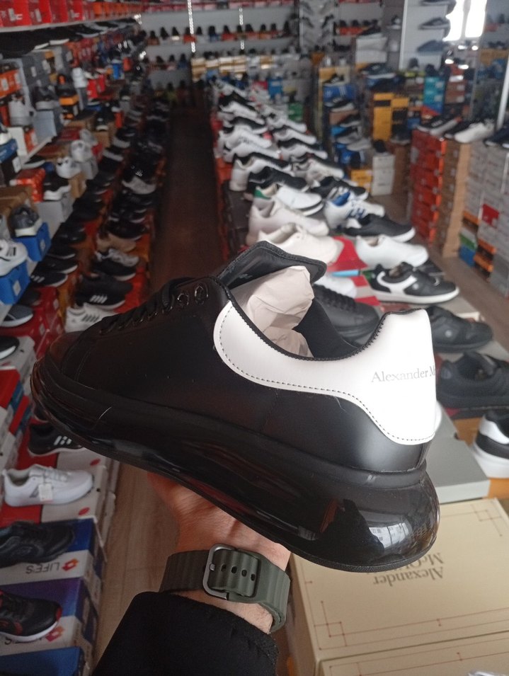 Siyah Bağcıklı Erkek Spor Ayakkabı - Görsel 4