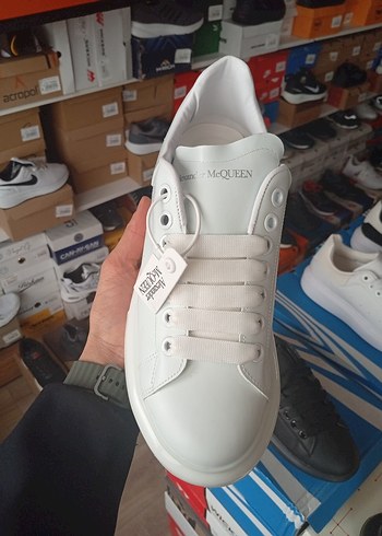 Beyaz Erkek Bağcıklı Spor Ayakkabı - Görsel 4