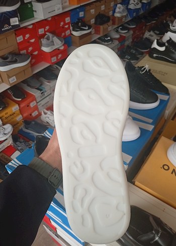 Beyaz Erkek Bağcıklı Spor Ayakkabı - Görsel 9