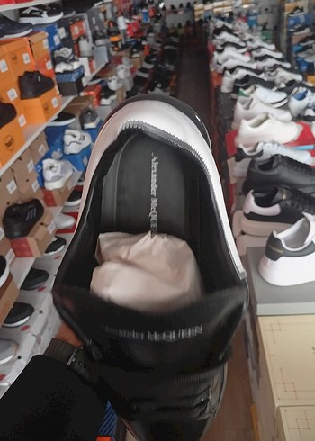 Siyah Bağcıklı Erkek Spor Ayakkabı - Görsel 7