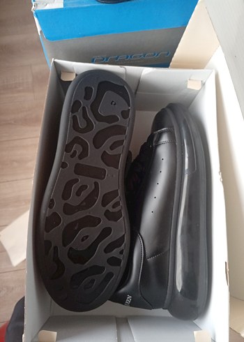 Siyah Bağcıklı Erkek Spor Ayakkabı - Görsel 4