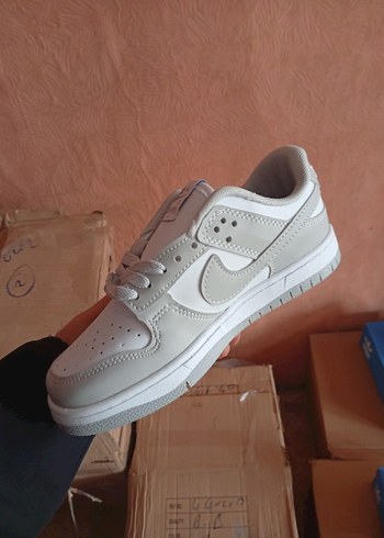 Gri Nike Kadın Spor Ayakkabısı - Görsel 5