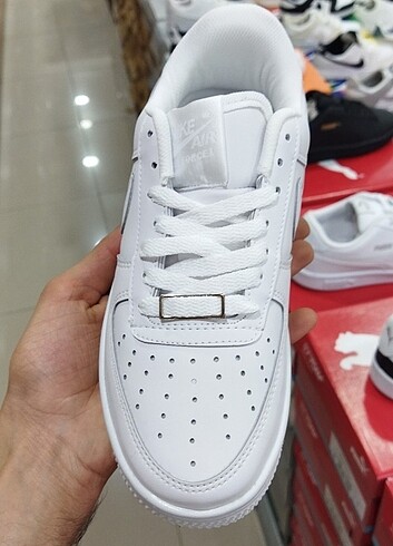 38 Beden beyaz Renk İthal orijinal Nike Air force kadın günlük spor ayakkabı
