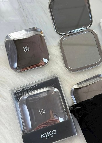KIKO Milano Gri Çift Taraflı Cep Aynası