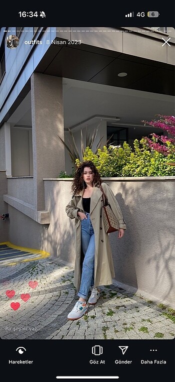 ZARA AZ GİYİLMİŞ MOM JEAN