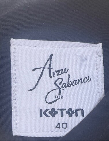 Koton Arzu sabancı koton gömlek