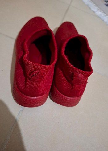 Kırmızı corap Kadın Spor Ayakkabı - Görsel 4