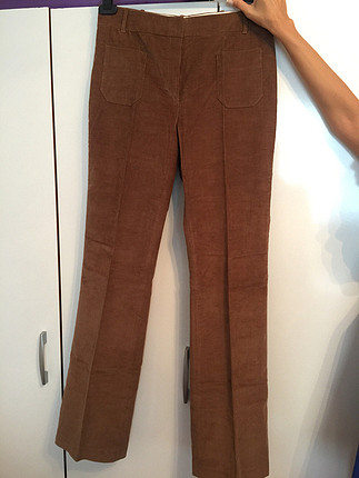 Mango Kadife pantolon