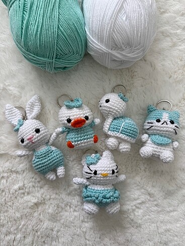 Amigurumi anahtarlık