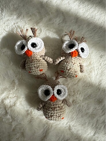 Amigurumi sevimli baykuş