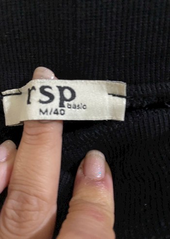 40 Beden siyah Renk Siyah Midi Kalem Etek