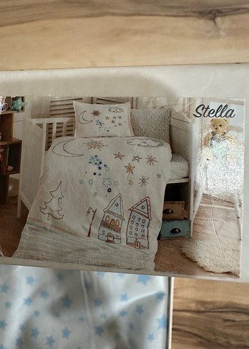 Özdilek Stella Pastel Desenli Bebek Nevresim Takımı - Görsel 3