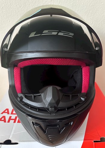 LS2 Gökkuşağı camlı Full Face Biker Motosiklet Kaskı - Görsel 8