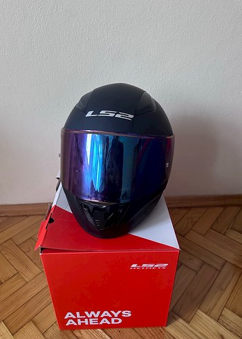 LS2 Gökkuşağı camlı Full Face Biker Motosiklet Kaskı - Görsel 3