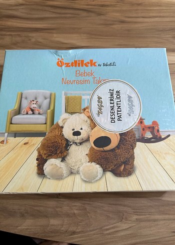 Özdilek Mavi Baskılı Pamuk Bebek Nevresim Takımı - Görsel 5