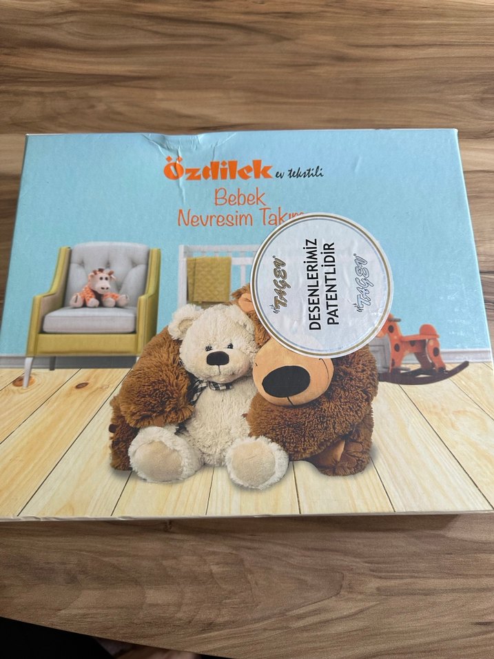 Özdilek Mavi Baskılı Pamuk Bebek Nevresim Takımı - Görsel 5