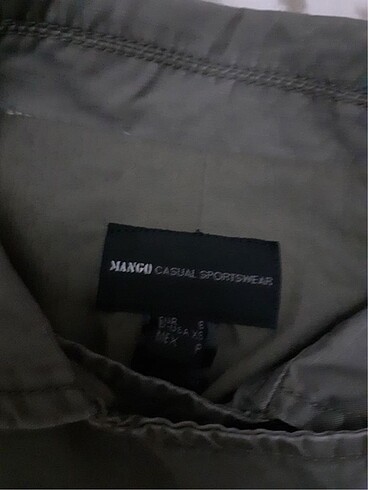 xs Beden haki Renk Mango haki ceket
