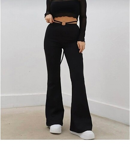 Zara Bel detaylı pantolon