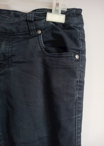 Siyah Kız Kot Pantolon - Görsel 3