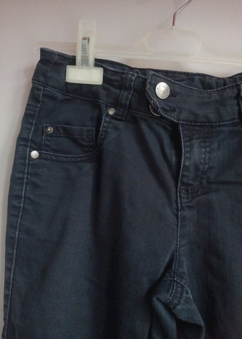 Siyah Kız Kot Pantolon - Görsel 2