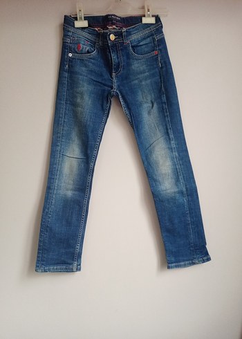 U.S POLO ASSN Mavi Kot Pantolon - Görsel 3