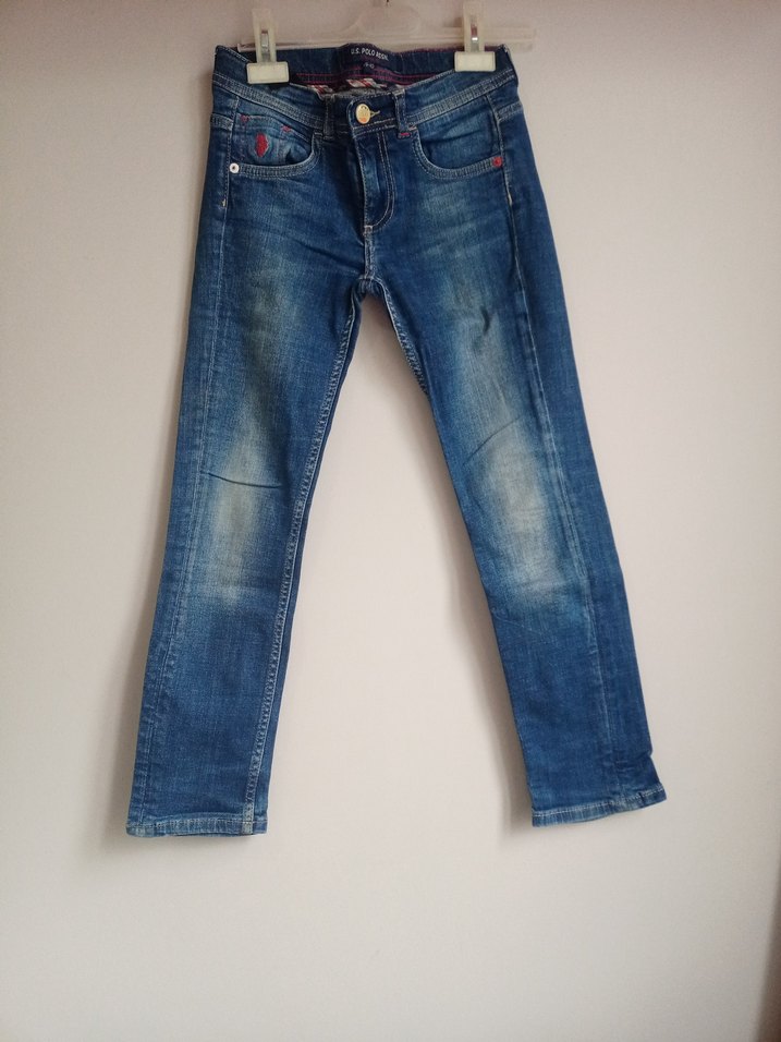 U.S POLO ASSN Mavi Kot Pantolon - Görsel 3