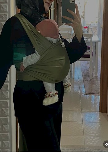 Neko Esnek haki Bebek Sling