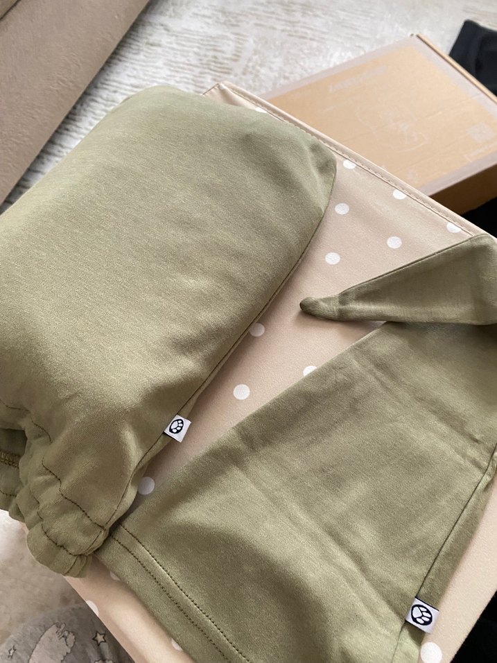 Neko Esnek haki Bebek Sling - Görsel 4