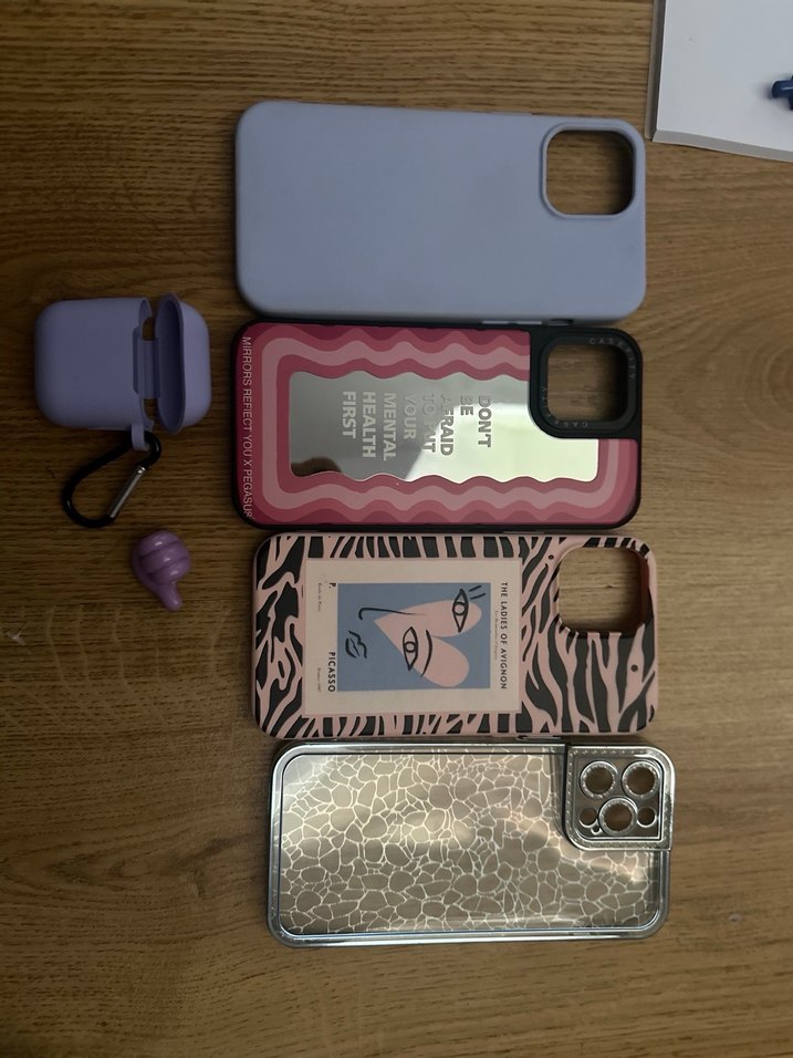 Mor Pastel Telefon Kılıfı - Görsel 3