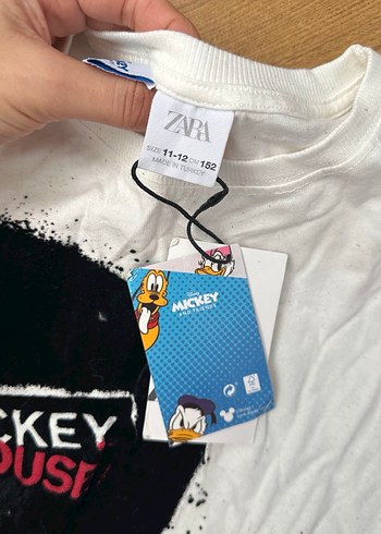 Beyaz Baskılı Erkek Çocuk Tişört - Görsel 4