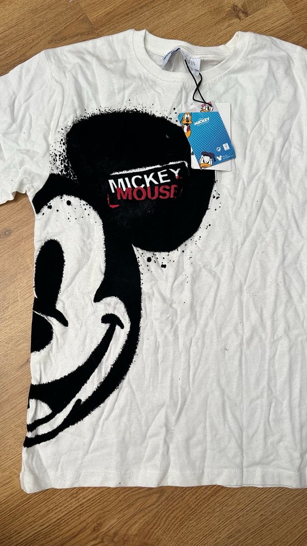 Beyaz Baskılı Erkek Çocuk Tişört - Görsel 2