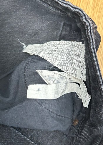 Siyah Midi Boy Normal Kesim Denim Kadın Jean - Görsel 6