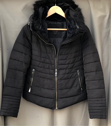Zara Basic Kaz Tüyü Mont