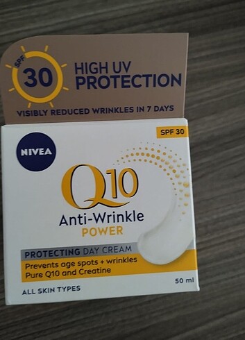 Nivea q10 power kırışıklık karşıtı gündüz yüz bakım kremi 50ml