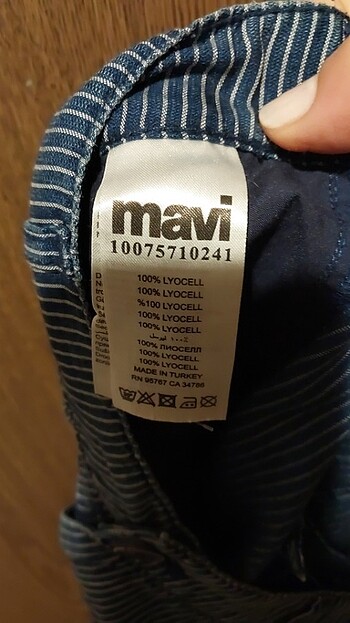 m Beden mavi Renk Mavi jean pantolon