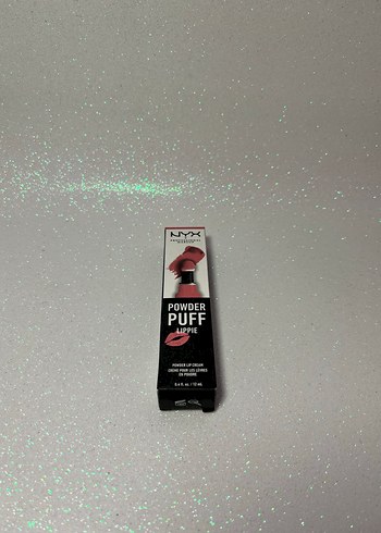 NYX Powder Puff Kadife Ruj- sıfır kutulu orijinal
