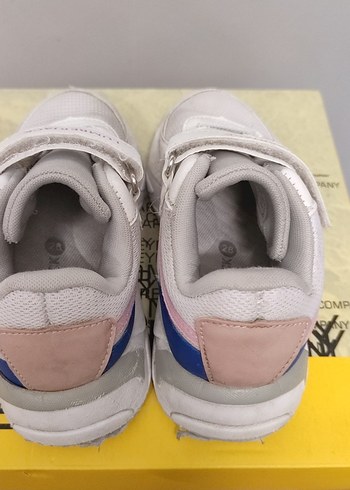 Kız Çocuk Beyaz Gri Lumberjack Spor Ayakkabı - Görsel 3