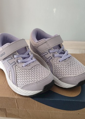 Kız Çocuk Mor Asics Spor Ayakkabı - Görsel 2