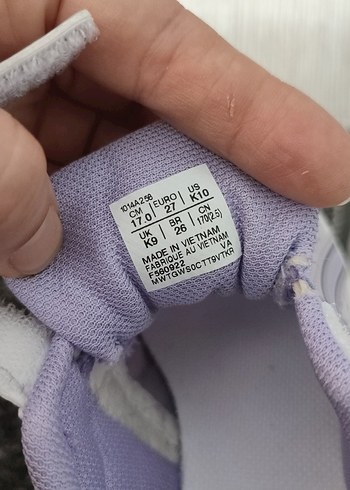 Kız Çocuk Mor Asics Spor Ayakkabı - Görsel 7