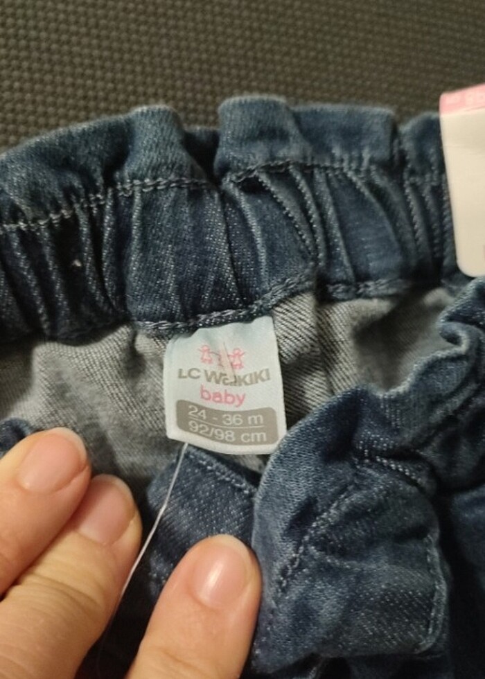 Çocuk kot pantolon jean - Görsel 3