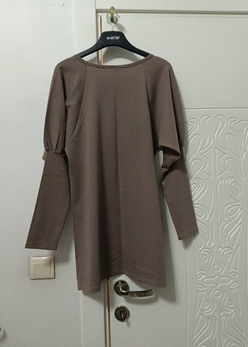 Püsküllü vizon Kadın Tunik - Görsel 2