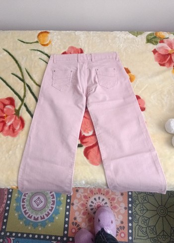 Pembe Kadın Kot Pantolon - Görsel 2