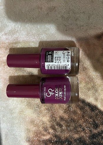 Golden Rose Koyu Bordo Oje 2'li Set